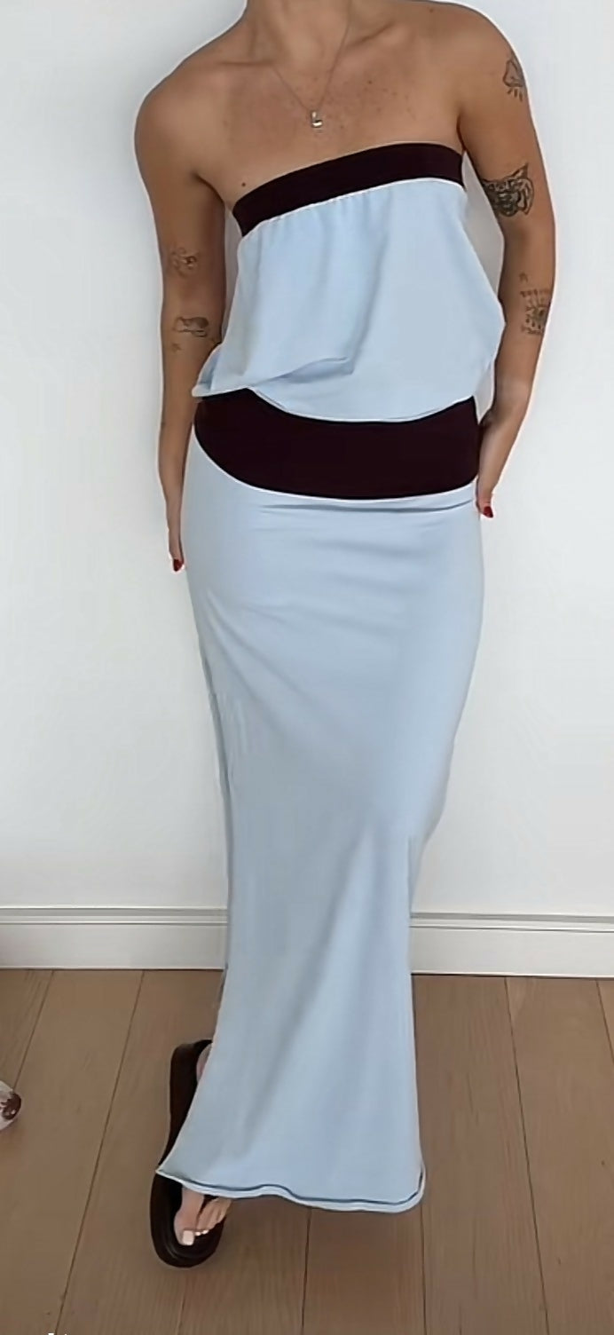 Inka maxi in blue Size Small