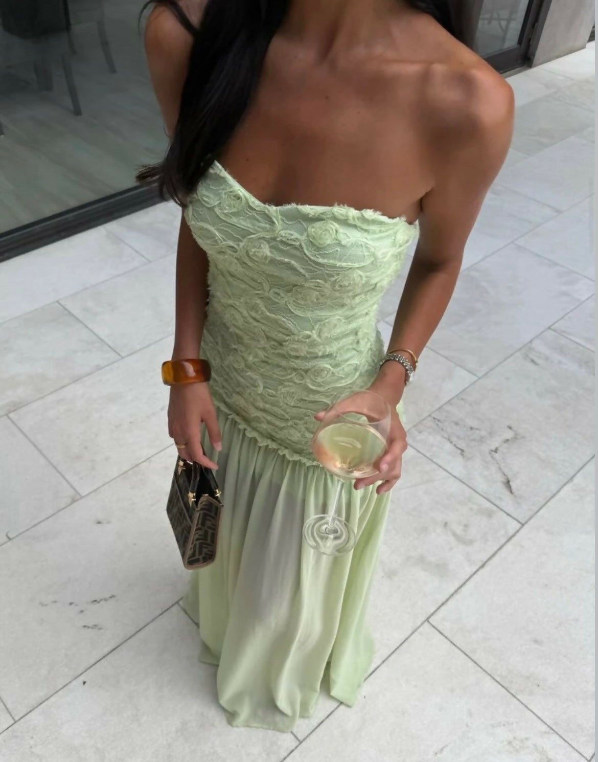 Jefre Sei Renata Dress Mint Size 8