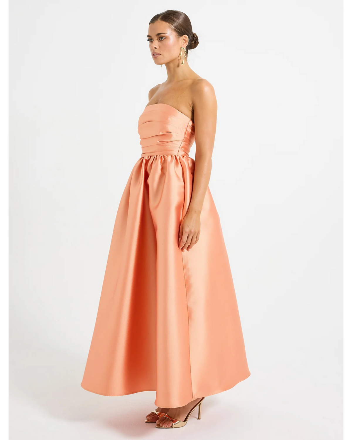 Pasduchas Pippa Strapless Midi Dress