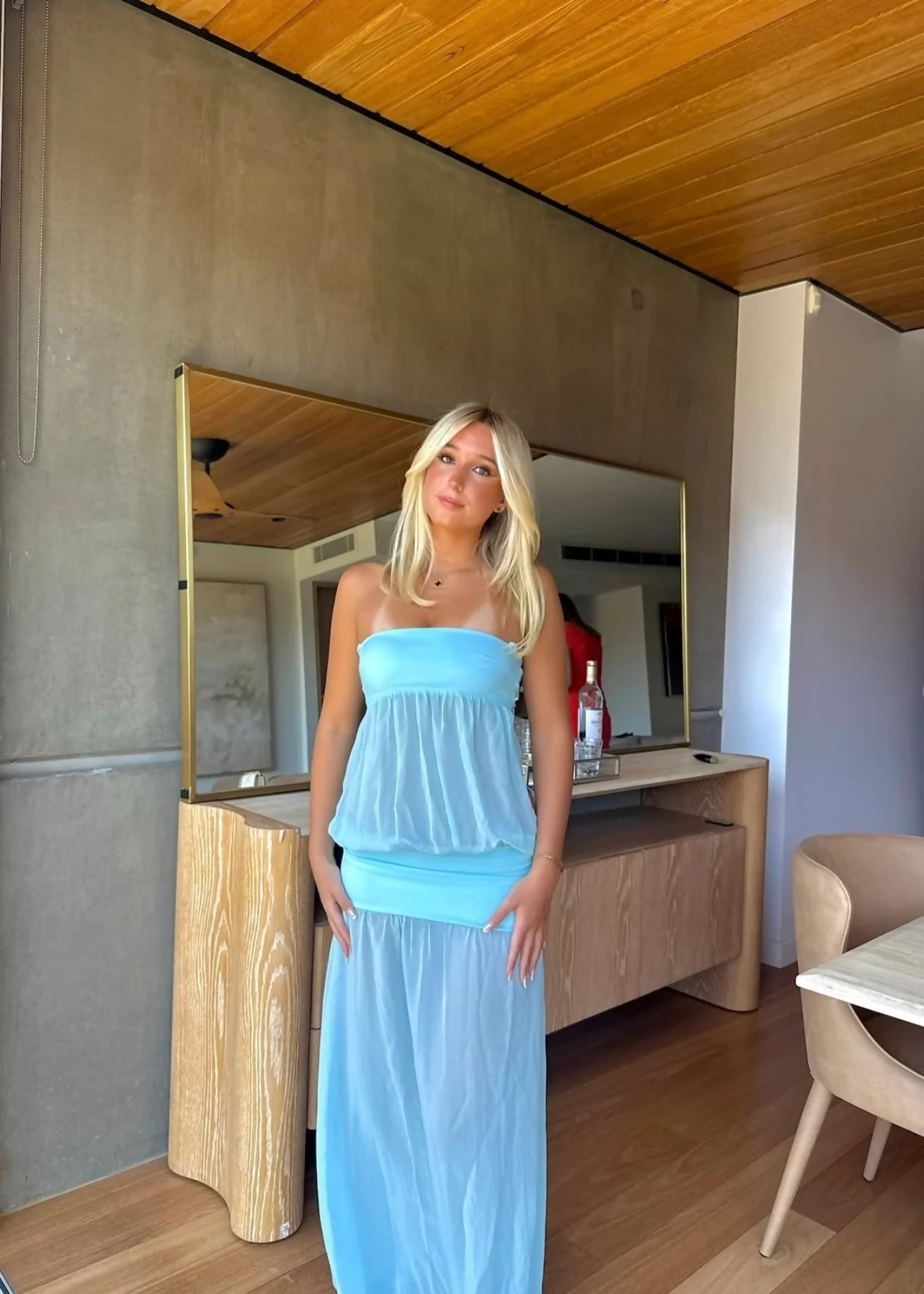 Ance Gria Romeo Aqua Gown Size XS