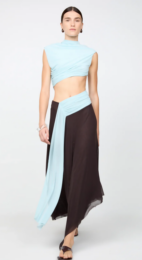 Conni Asym Midi Dress Multi Size 6