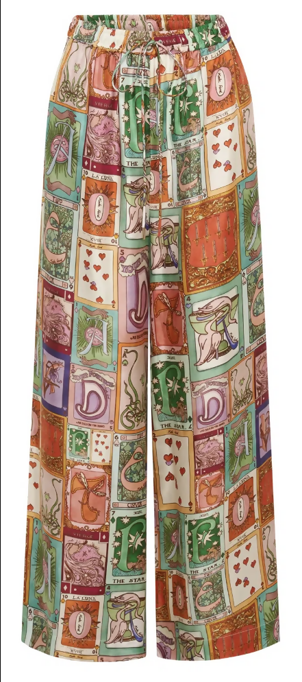 Kate Ford Cairo Silk Oversized Tee & Pants Set size 3 (AU12)