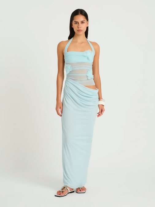 Benni Florence Maxi Dress in Fresh Mint Size 8
