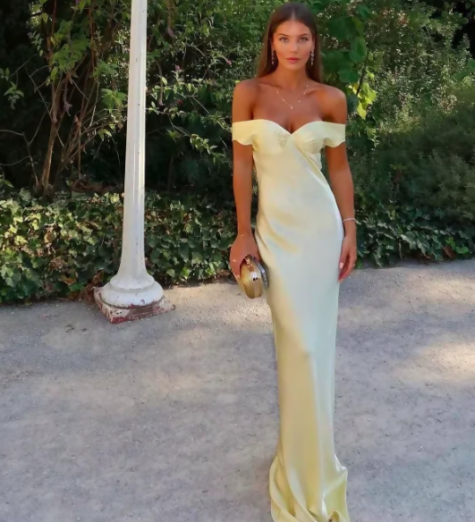 Natalie Rolt Bridget Gown in Lemon