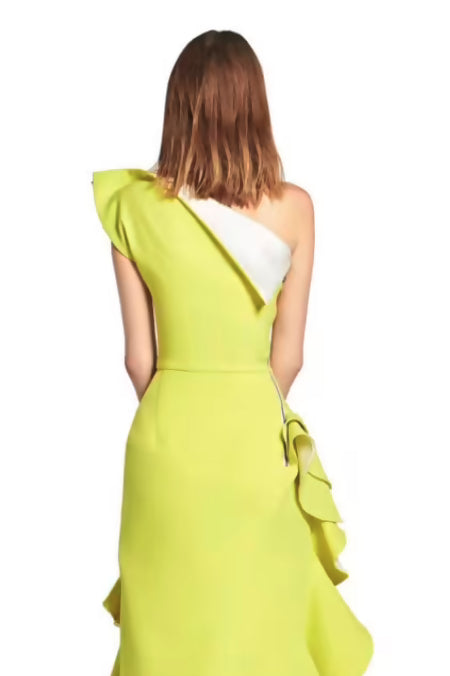 Maticevski Flamenco Ruffle Dress