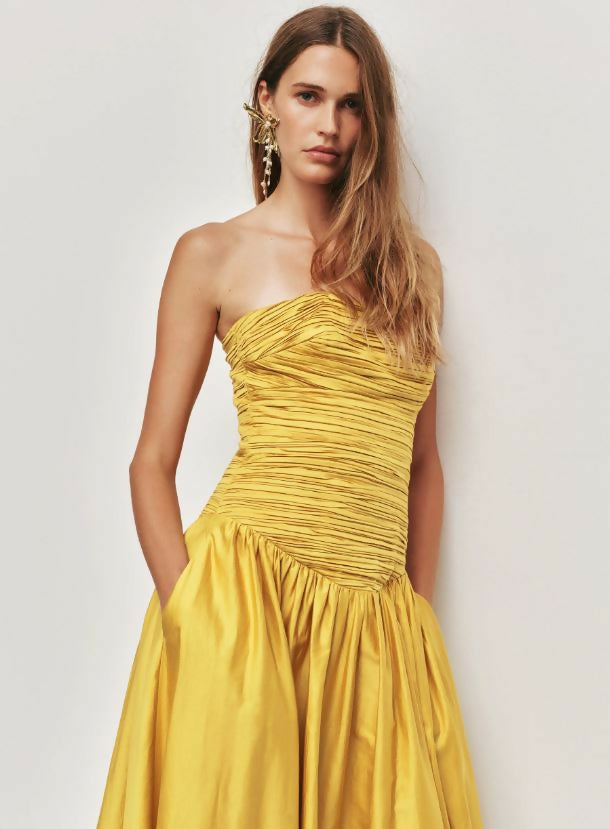 Aje Marigold Midi Dress Size 6, 8, & 10