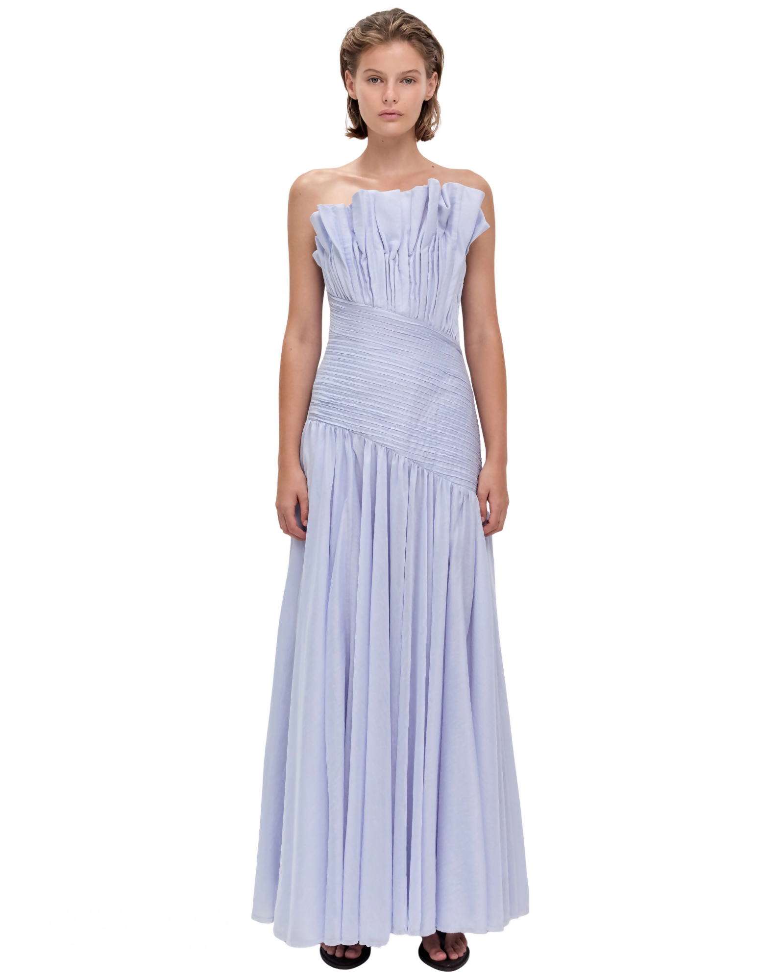 Aje Aquiline Gown Blue Size 12 & 14