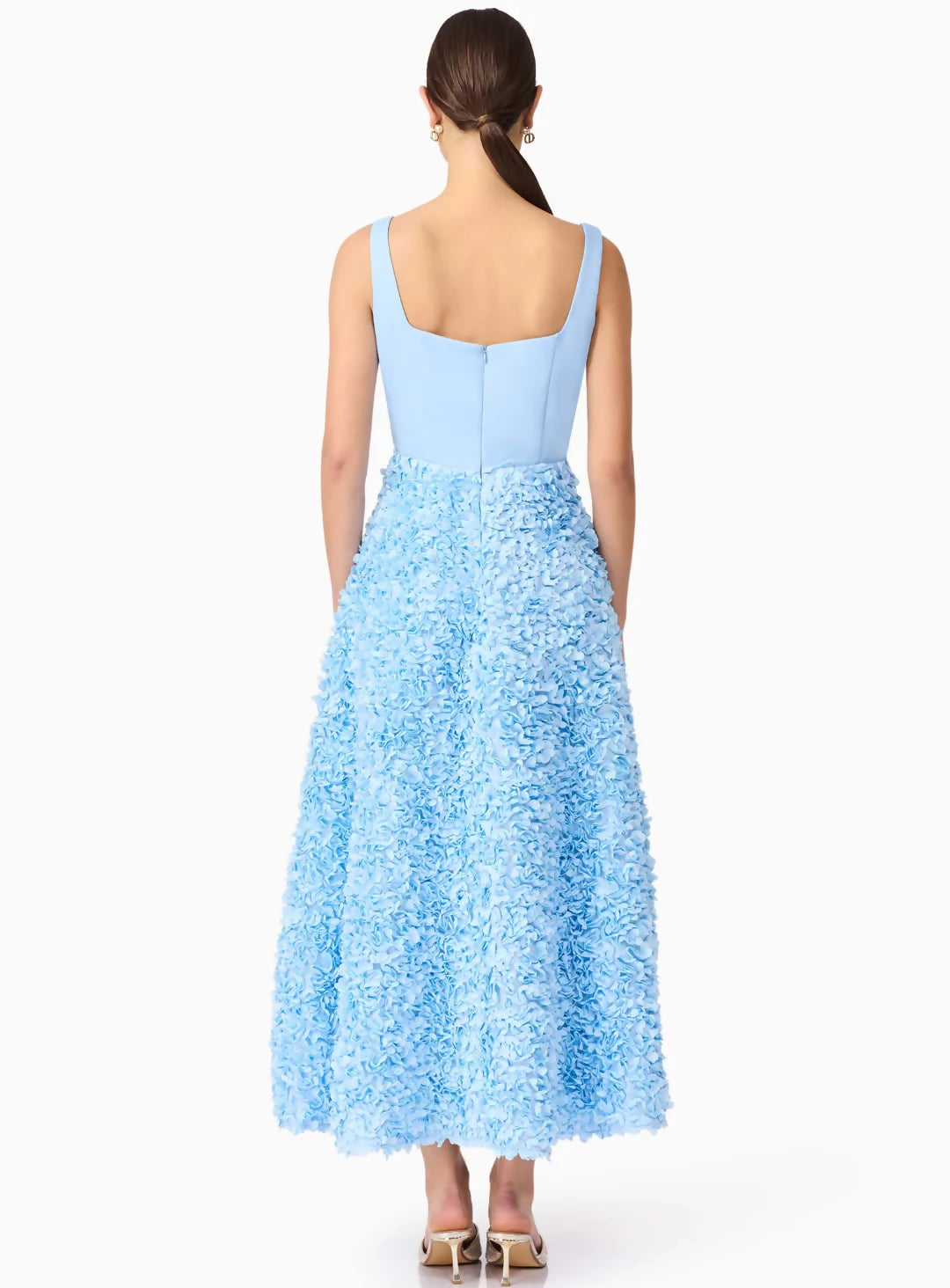 Elliatt Kaia Bow Maxi Dress Blue Size S / AU 8