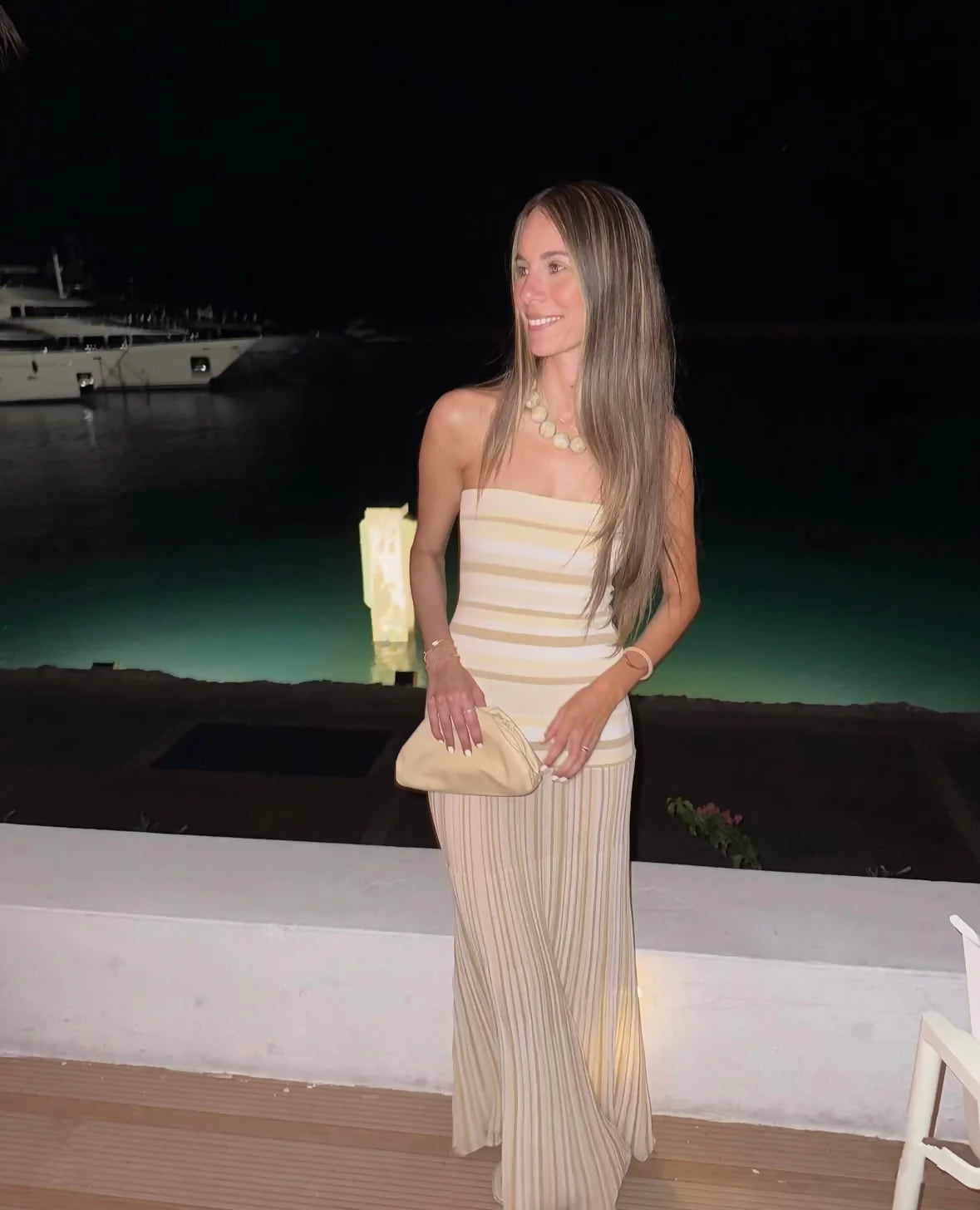 Citara Strapless Dress Size M