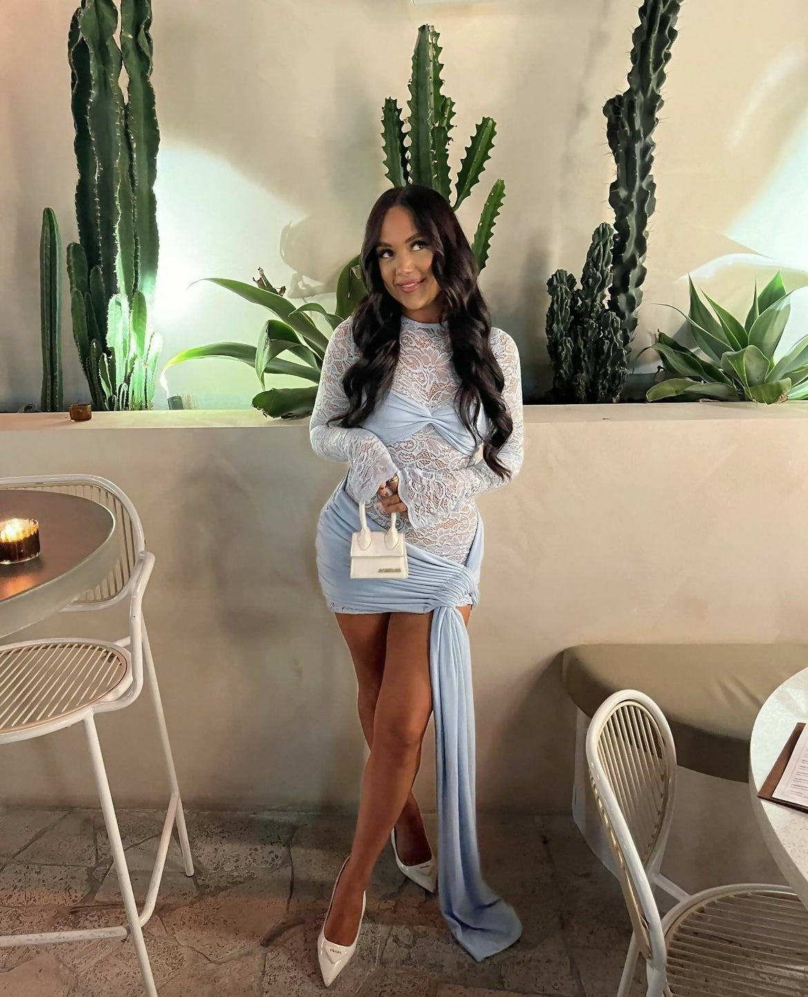 Deconduarte Ortigia Dress  - Baby Blue