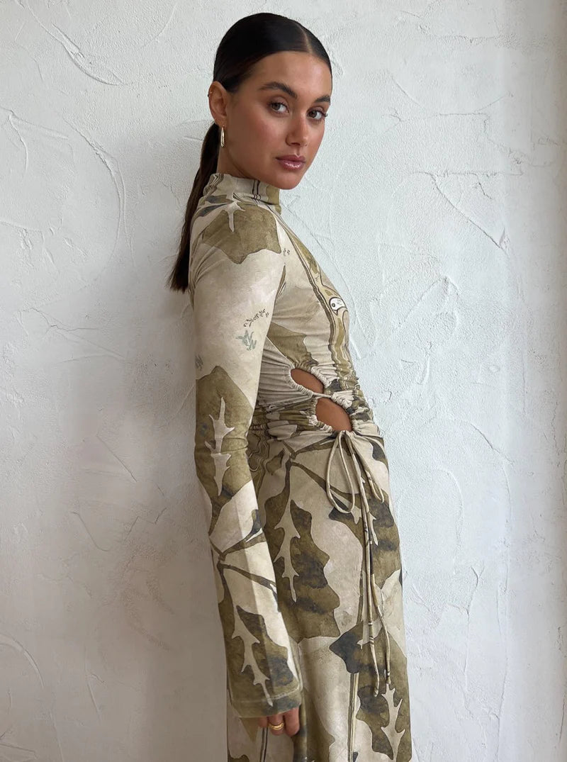 Camilla and Marc Khya Printed Midi Dress in Khya