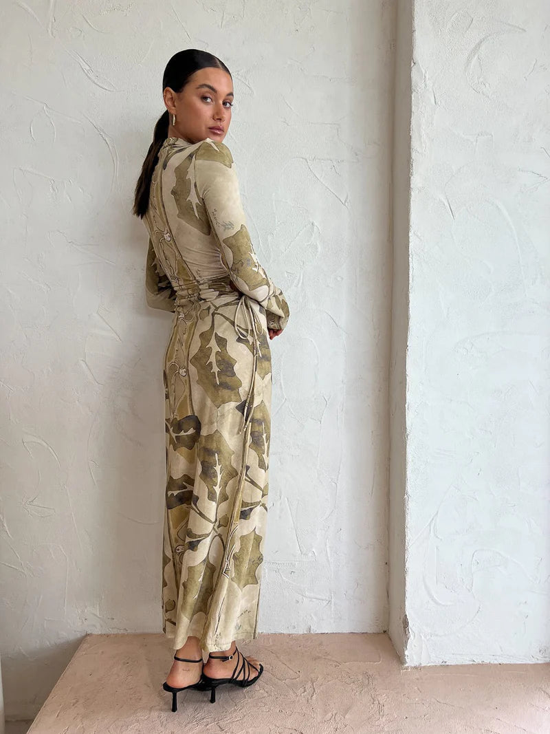 Camilla and Marc Khya Printed Midi Dress in Khya The Designer Hire