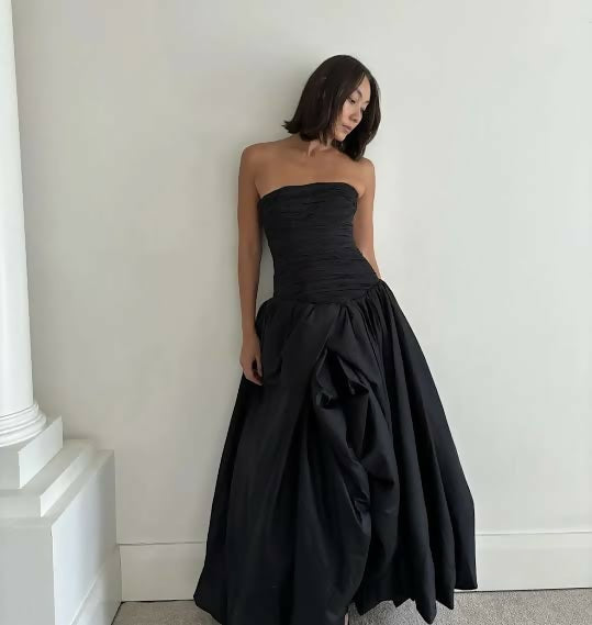 AJE Bubble Hem Gown