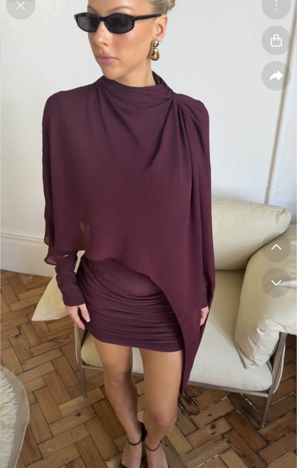 Benni Silas Mini Dress Size Small