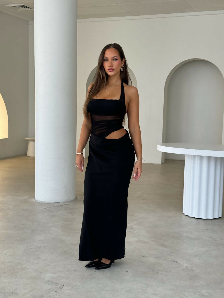 gina maxi dress benni Benni Gina Halter Dress
