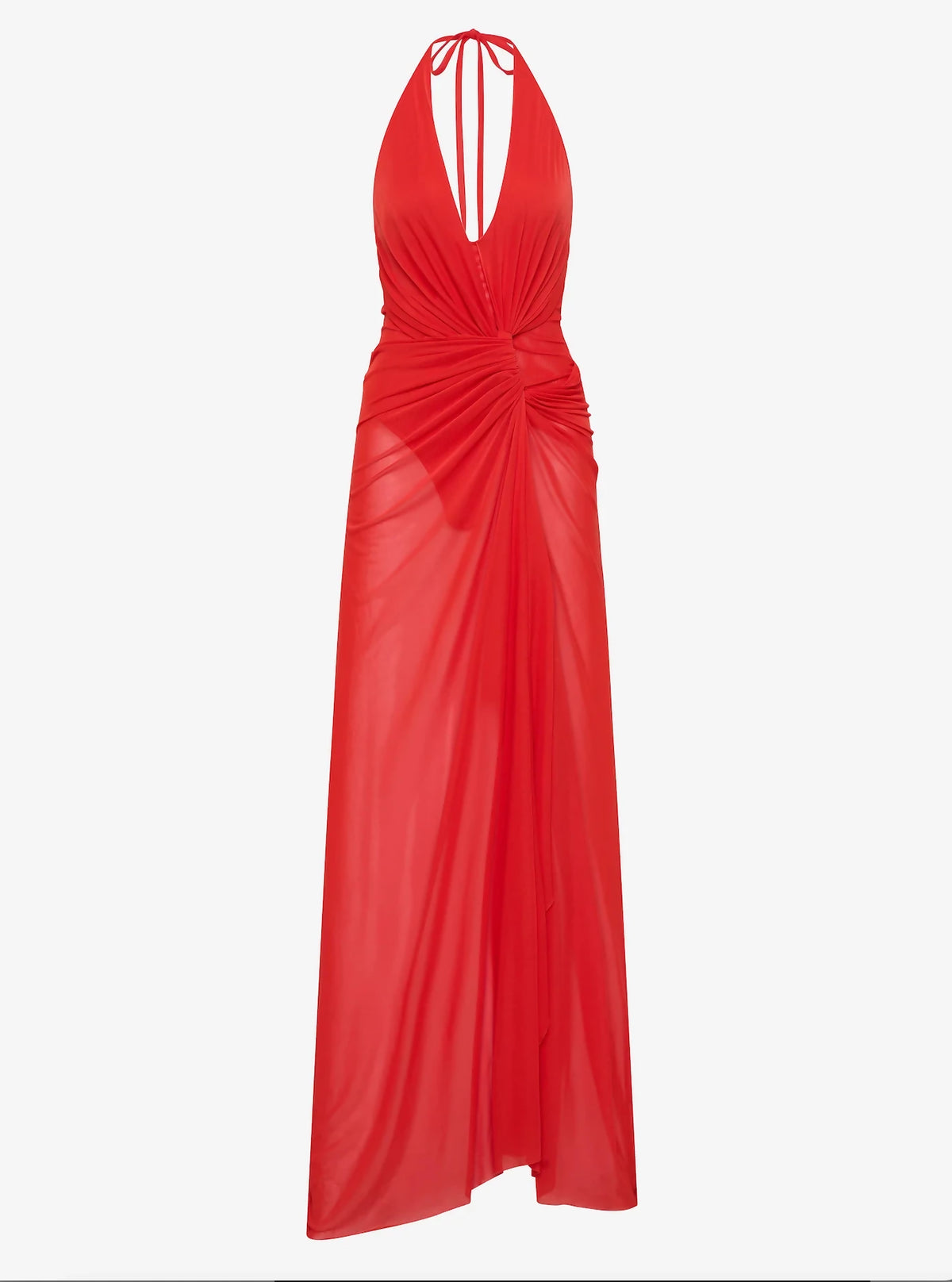 Bec & Bridge Xanthe V Neck Maxi Dress in Flame Size 8