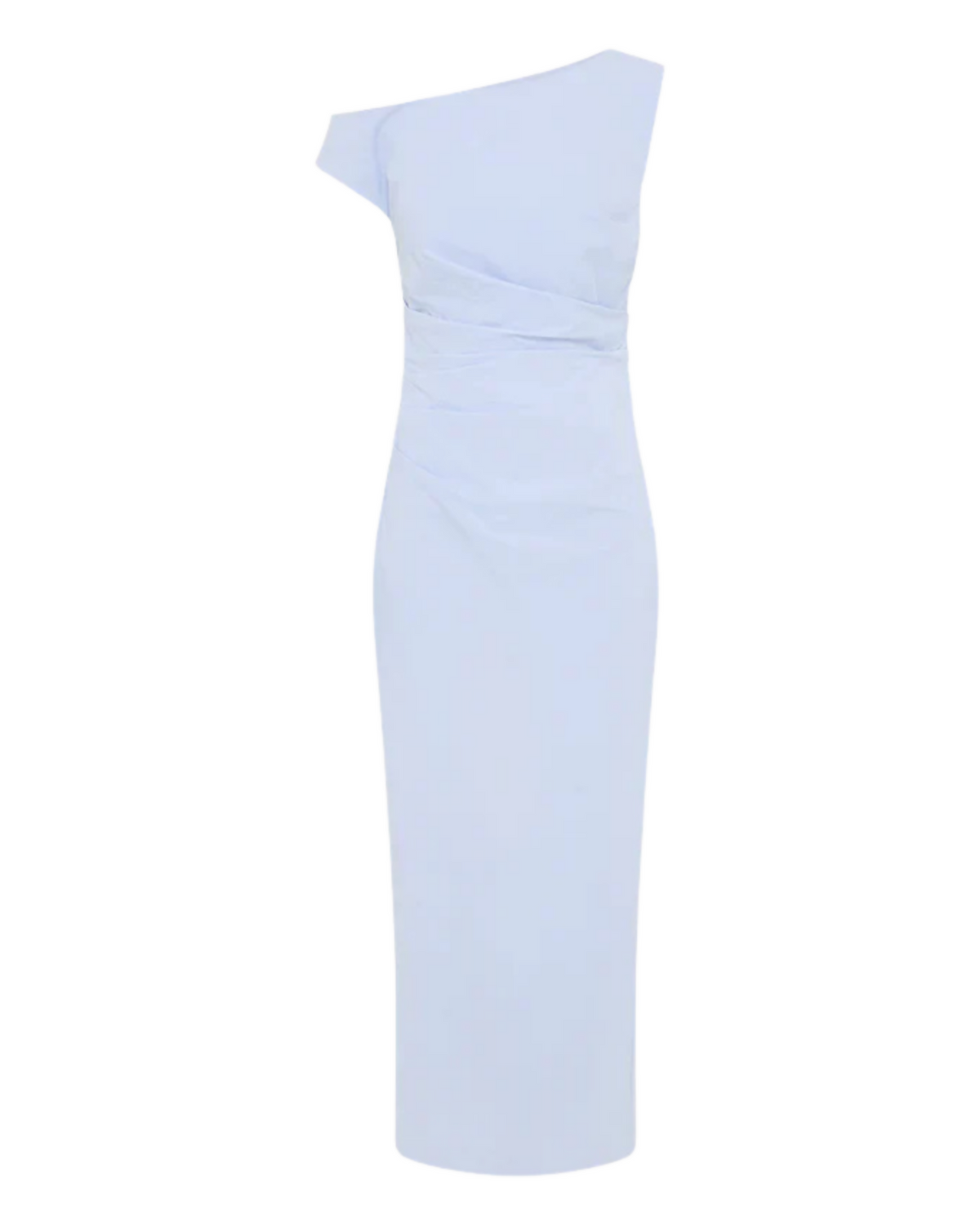 Shona Joy Campbell Off Shoulder Maxi Dress Cornflower Blue