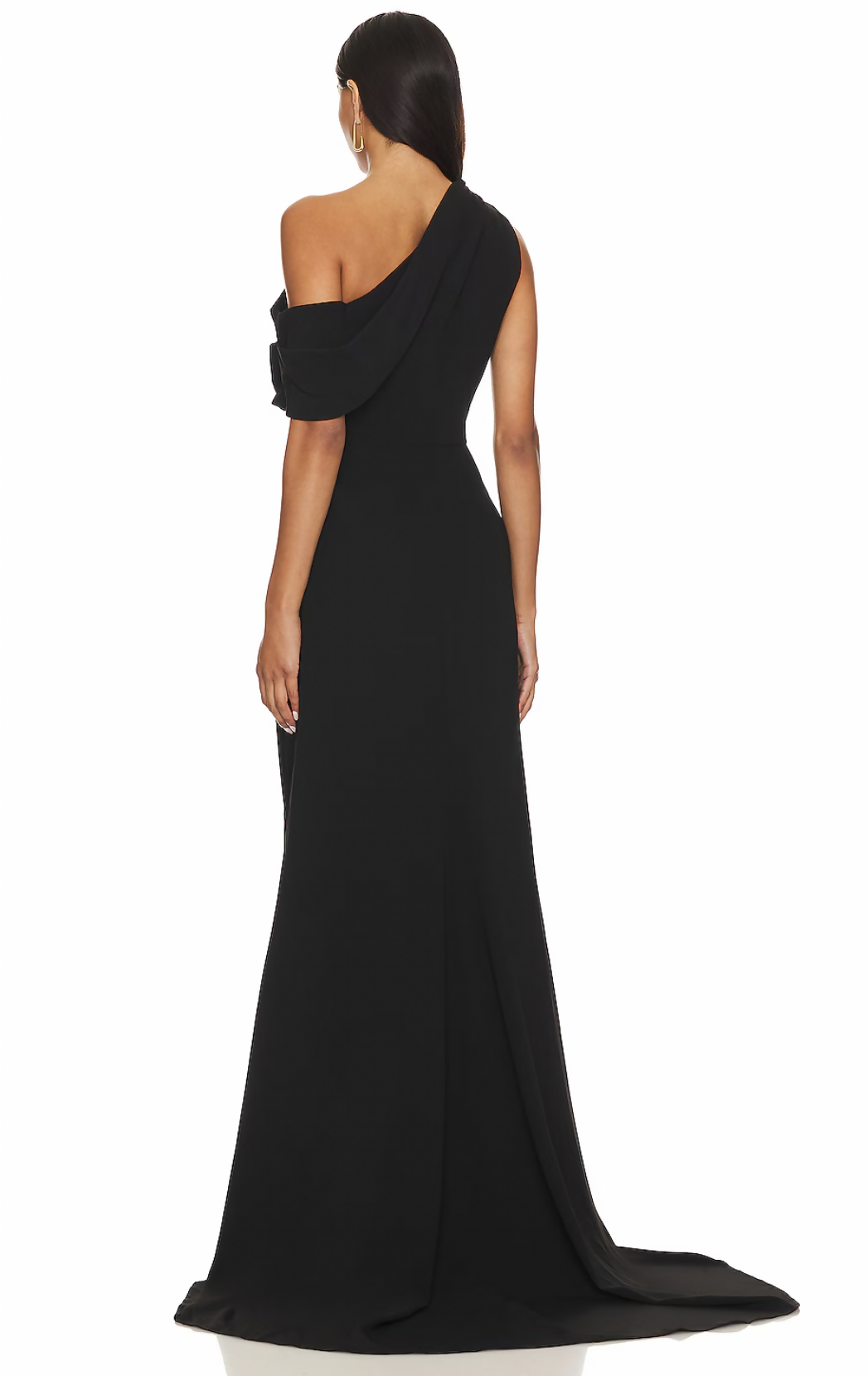Elliatt Isadora Off the Shoulder Maxi Gown in Black Size XXL / AU 16