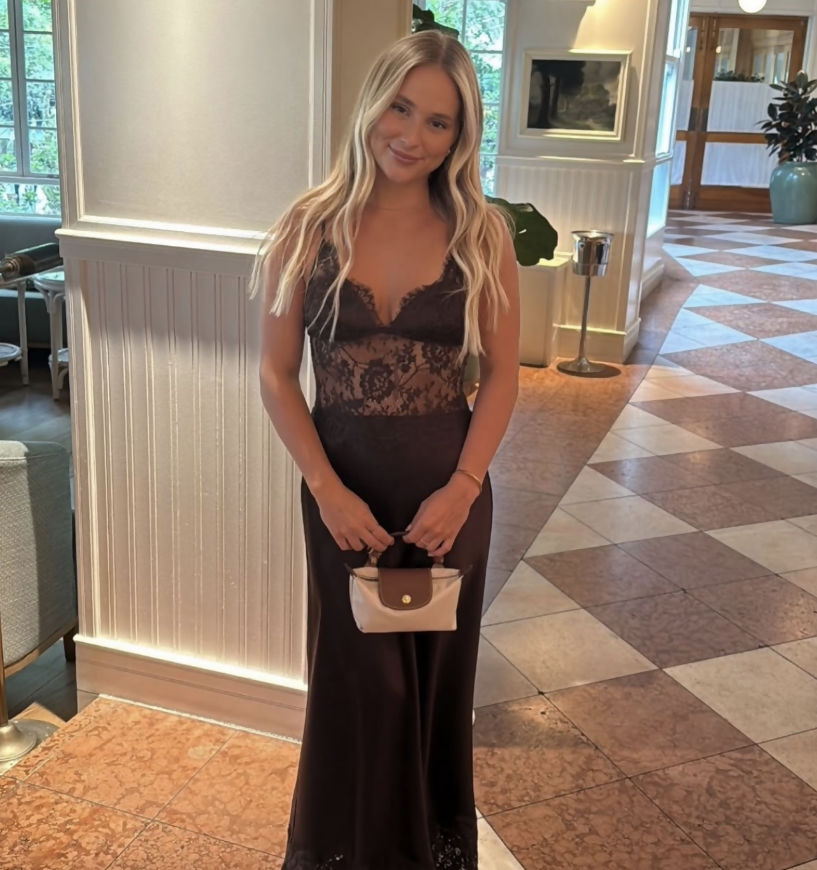 Sneaky Link x Jaz Hand Choc Lace Maxi