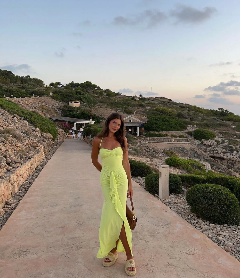 Natalie Rolt Shontae gown citron