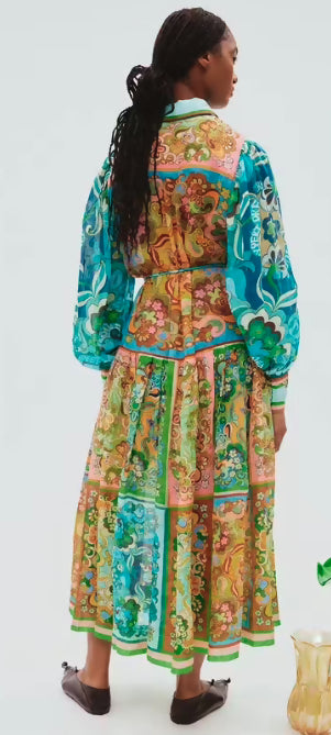 Alemais Dreamer Shirt Midi Dress