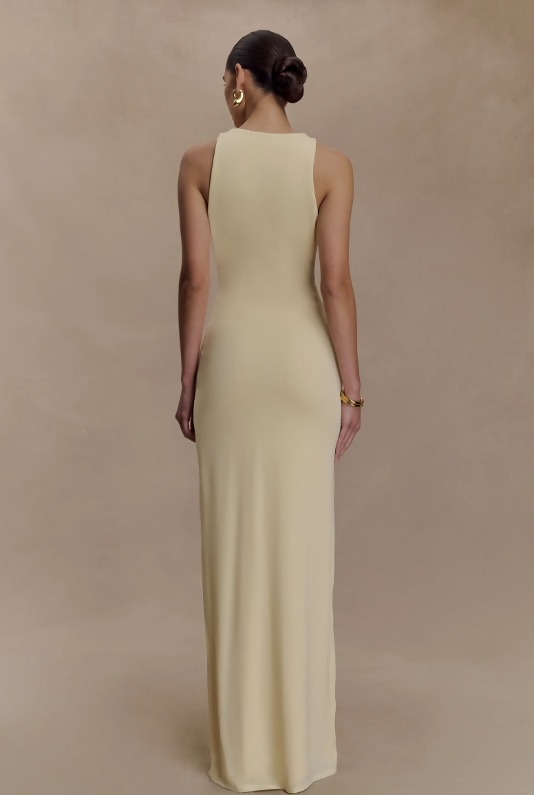 MESHKI Stella Drape Maxi