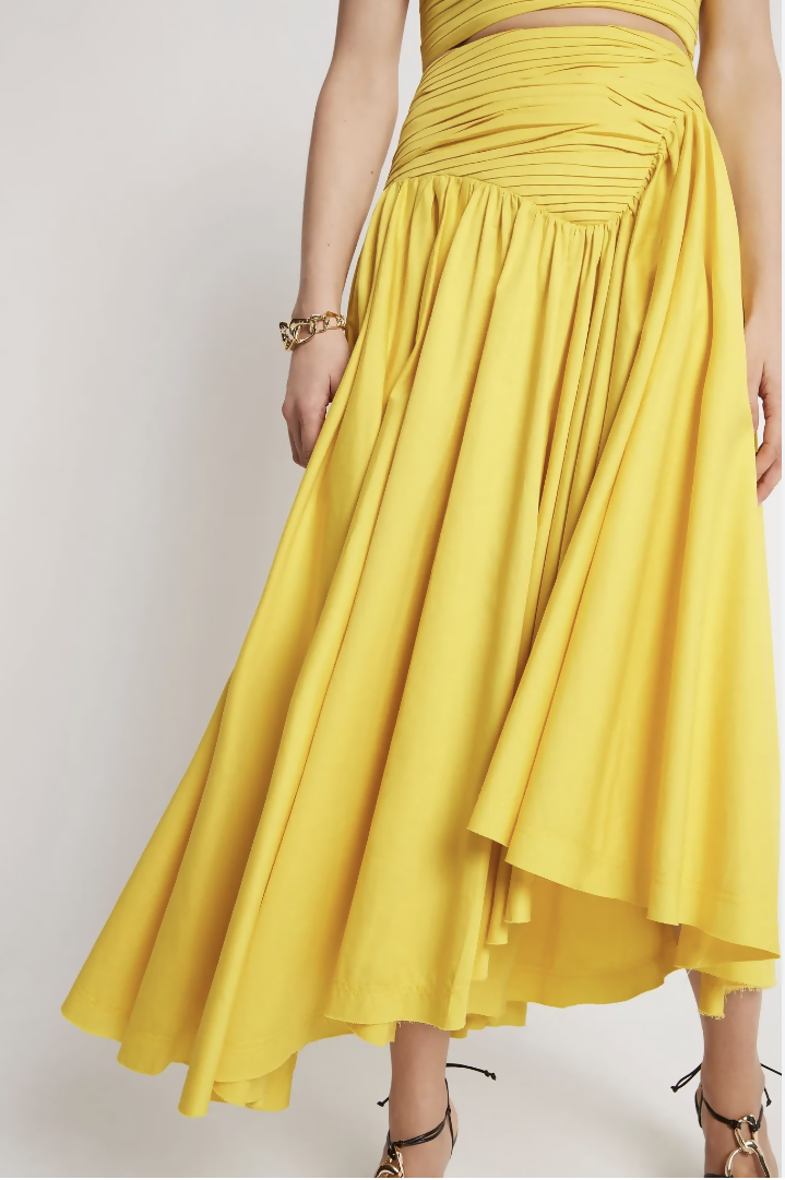 AJE Jolie Abstract Cut Out Top size 14 & Jolie Asymmetric Midi Skirt s