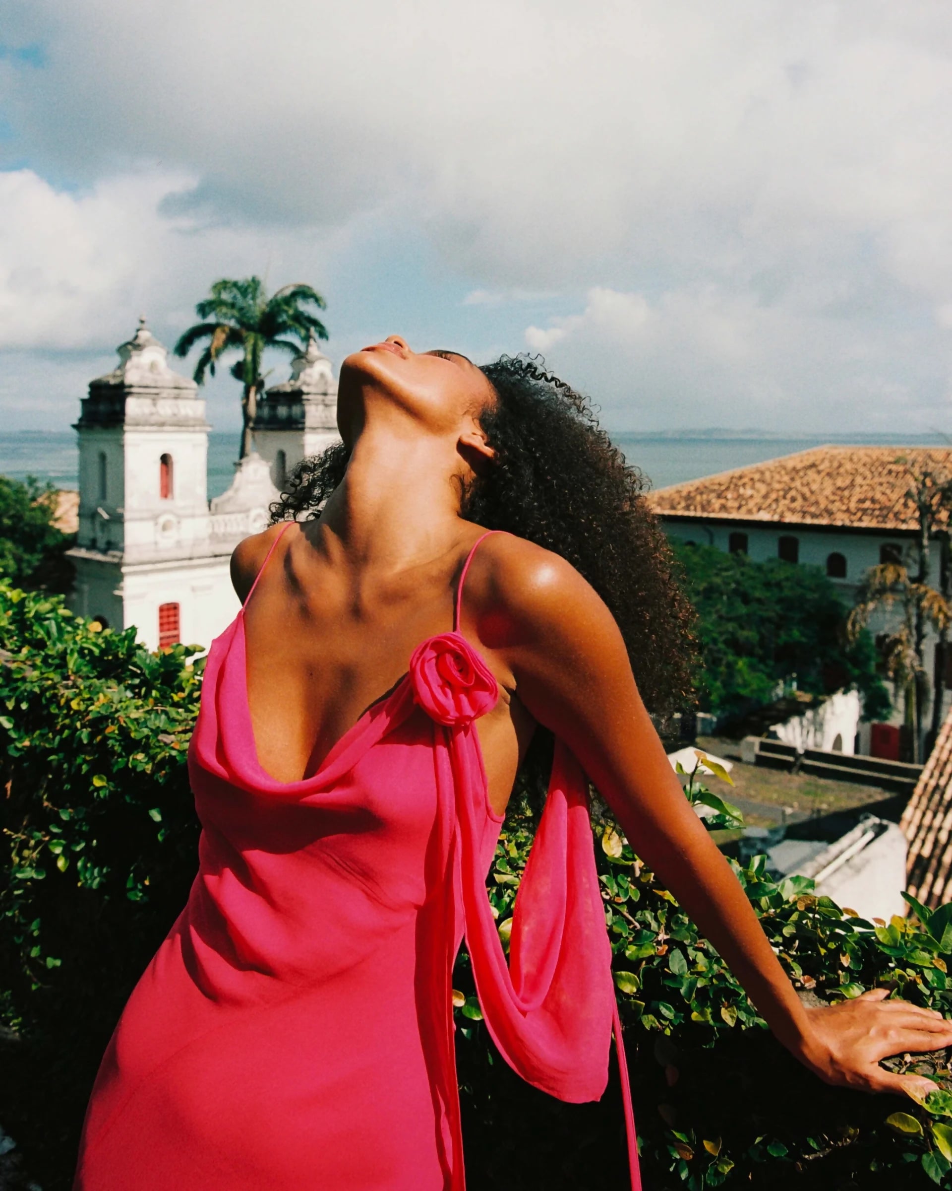 Rat & Boa Sirena Gown Pink