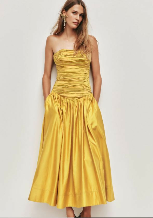 Aje Marigold Midi Dress Size 6, 8, & 10