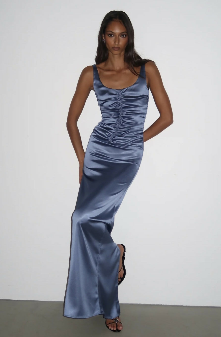 Ance Gria Atlein Gown - Blue Size S