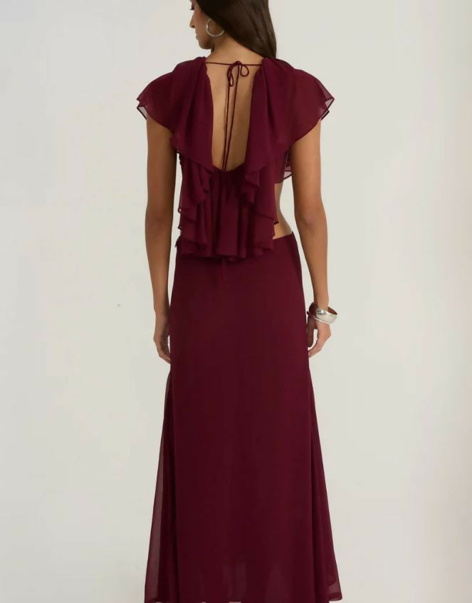 Ance Gria Clover Set in Burgandy Size 6, Size 8, & Size 10