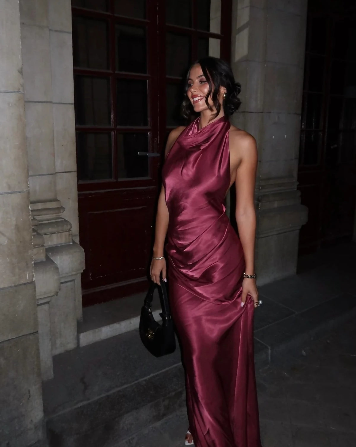 Arcina Ori Gaia Gown Plum