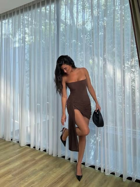 Leau Mira Mesh Corset Mini Size M
