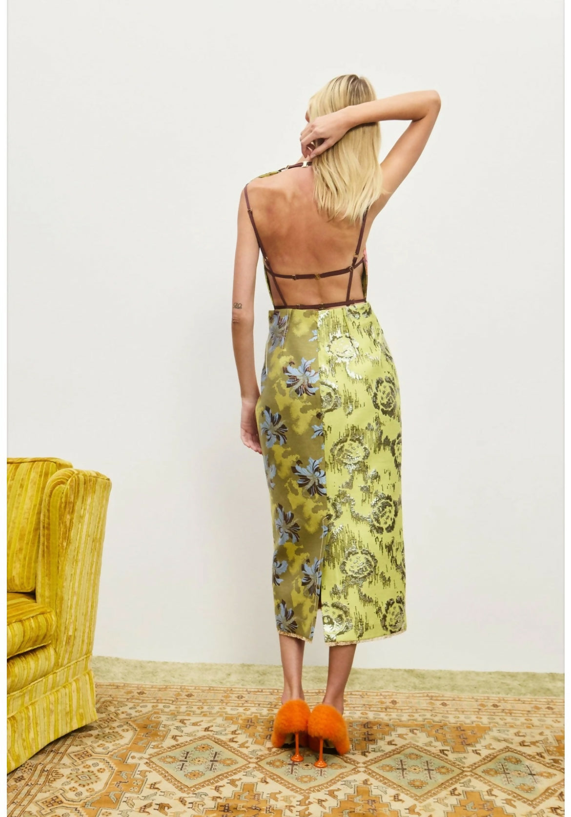 Alemais Adriana Jacquard Gown Size 10