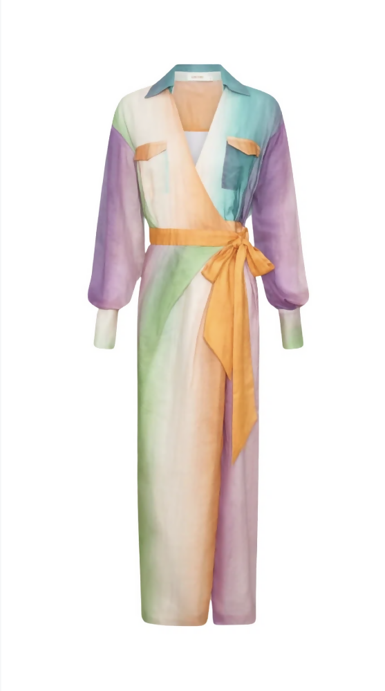Kate Ford Corinth Wrap Shirt Dress size 3 (AU12)