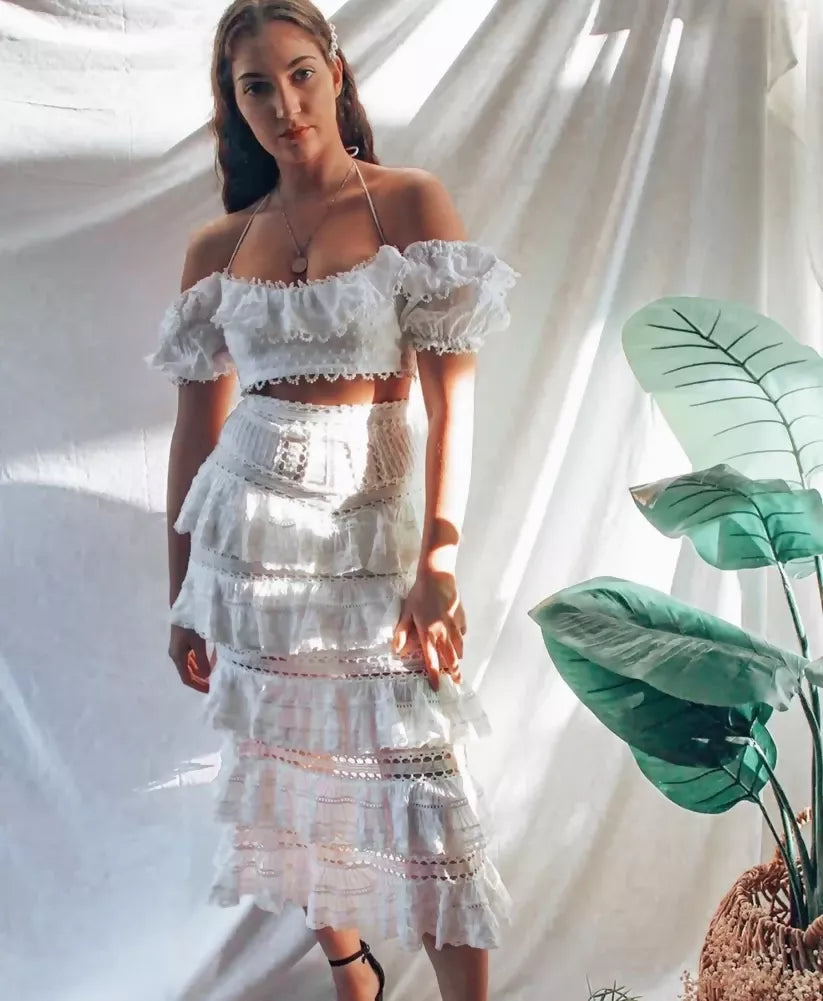 Zimmermann Heathers frill set