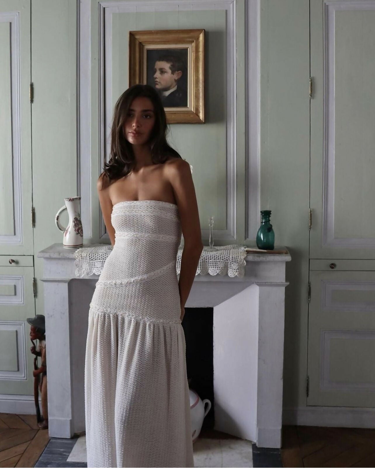 Fait Par Foutch Colette Maxi in Ivory