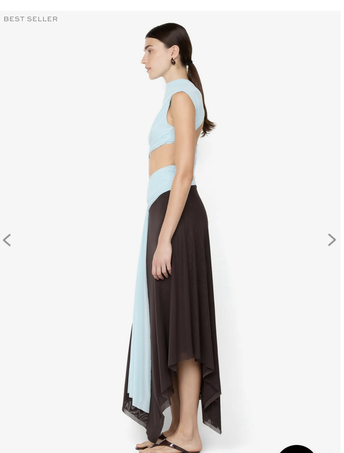 Bec and Bridge Connie Asymm Midi Dress Size 6