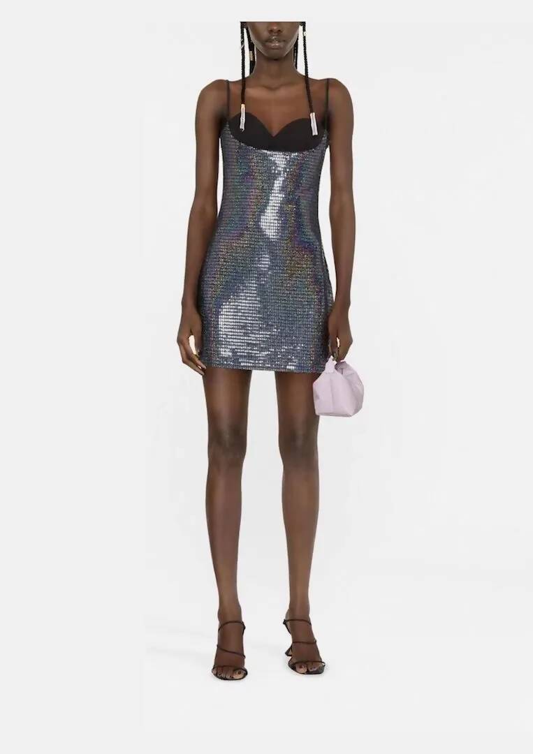 Chiara Ferragni Chainmail Effect Mini