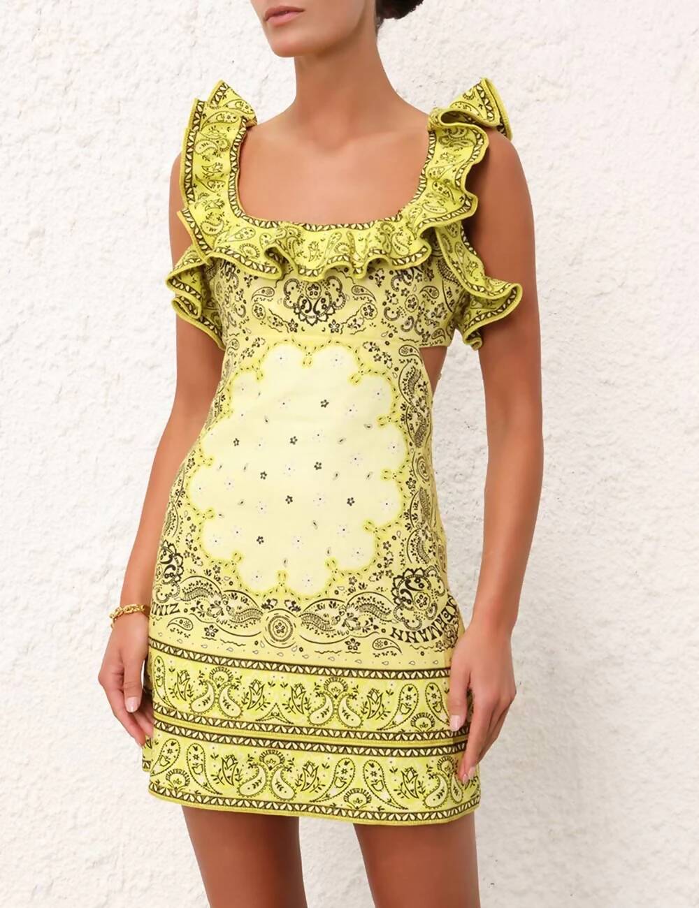 Zimmermann Matchmaker Frilled Mini