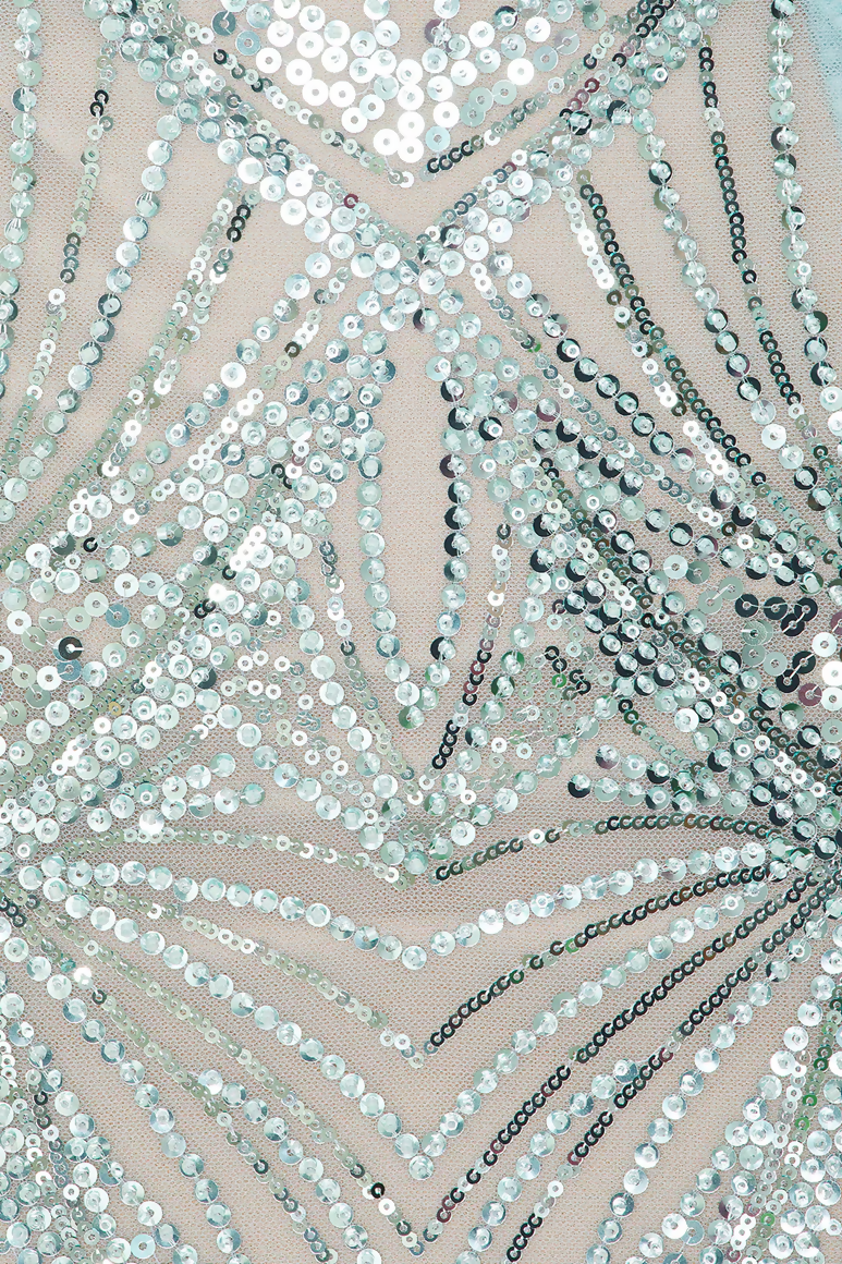 Bronx and Banco Giselle Maxi Dress in Powder Blue Size Size S