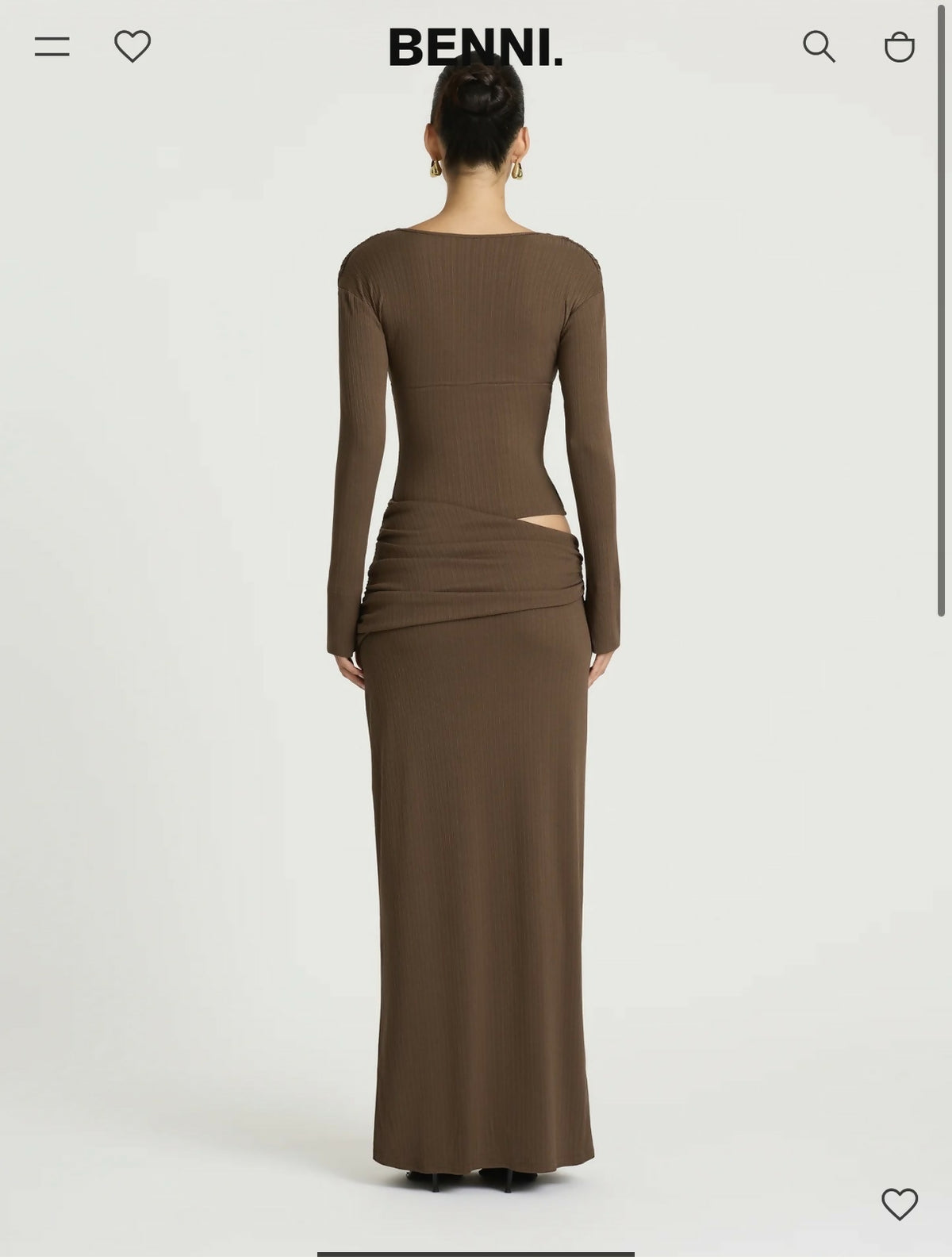 Benni Agnes maxi dress Size Small