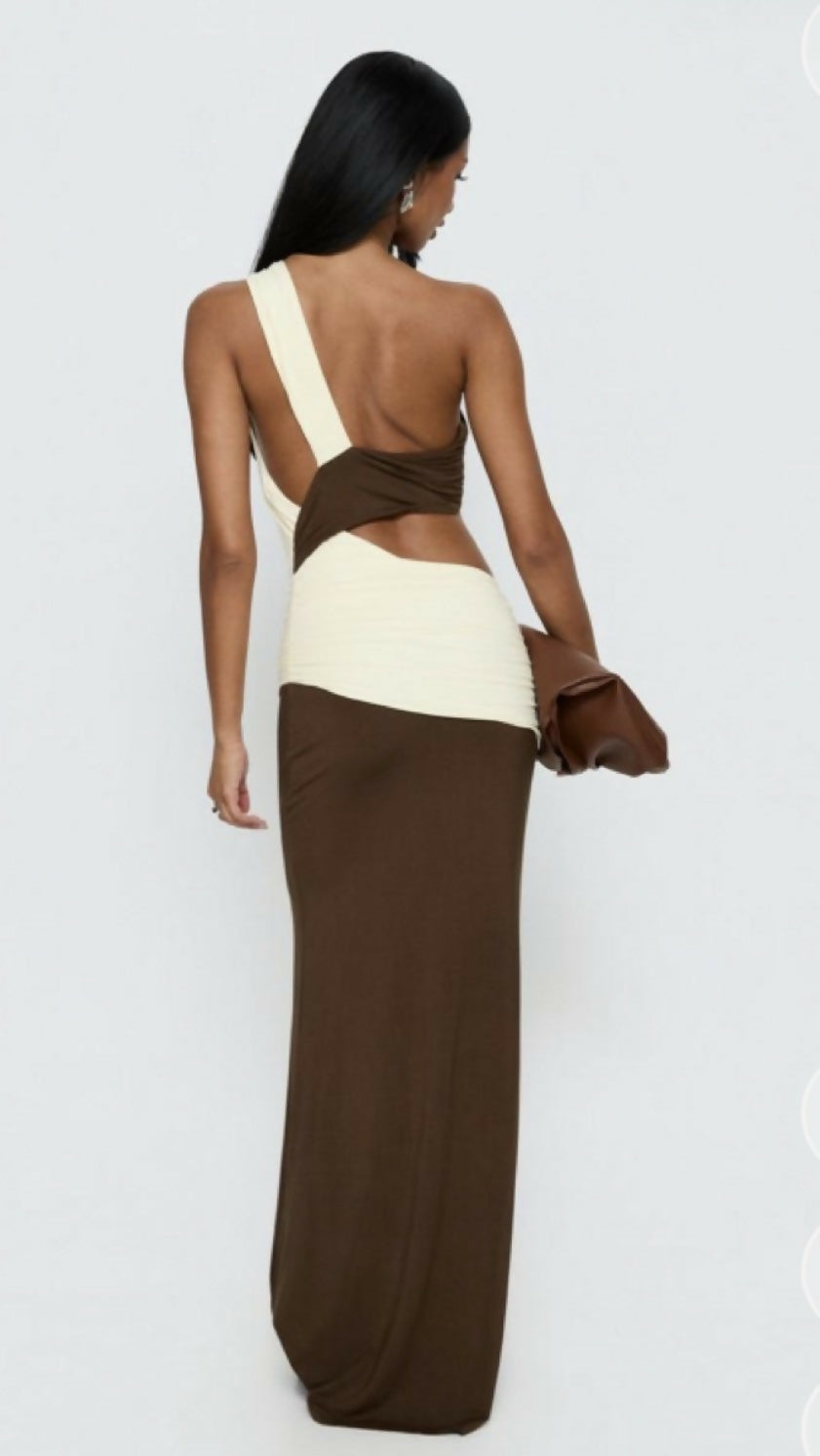 Loletta drape maxi dress Size 8