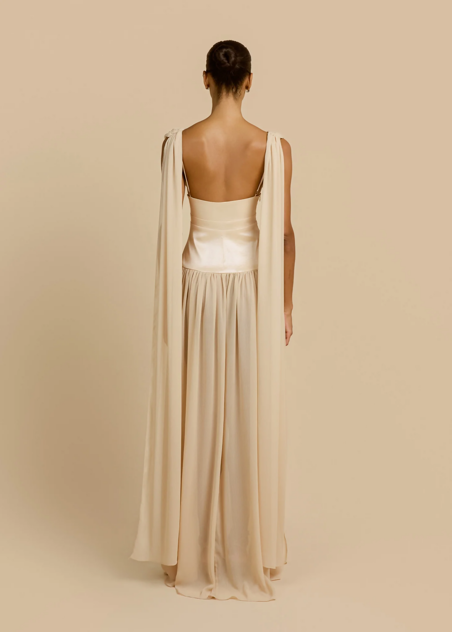 Arcina Ori Ramona Dress - Champagne Size S