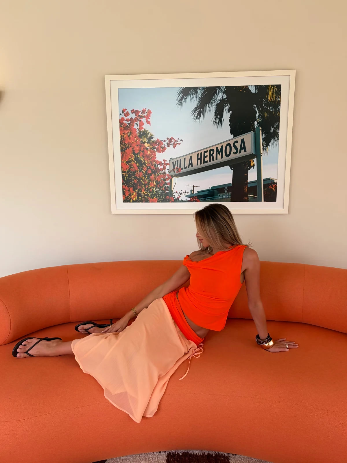 Desero Jacare Provence Orangé Set Size S