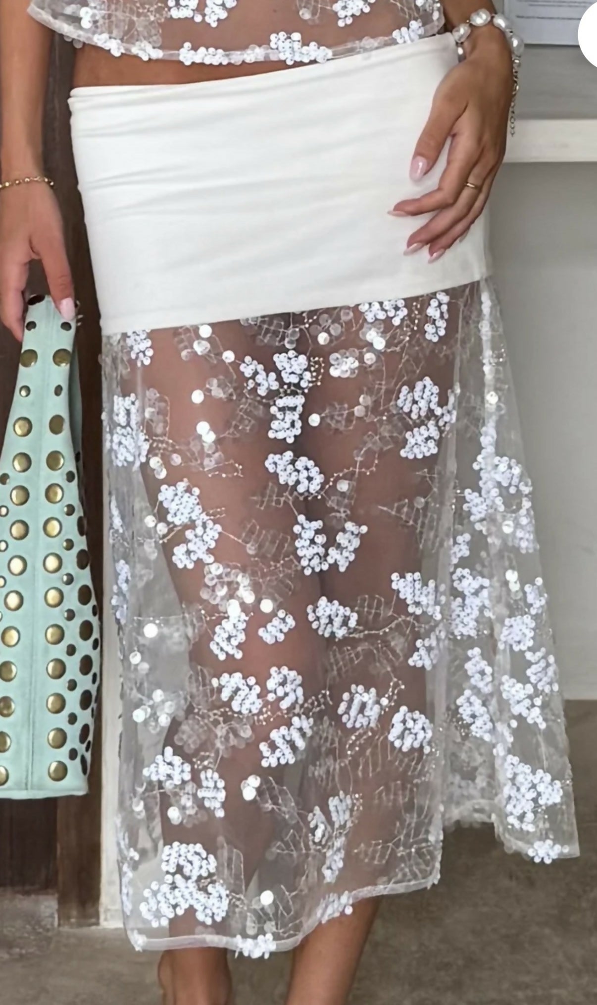 Desero Jacare Marbella Blanche Set Size Small