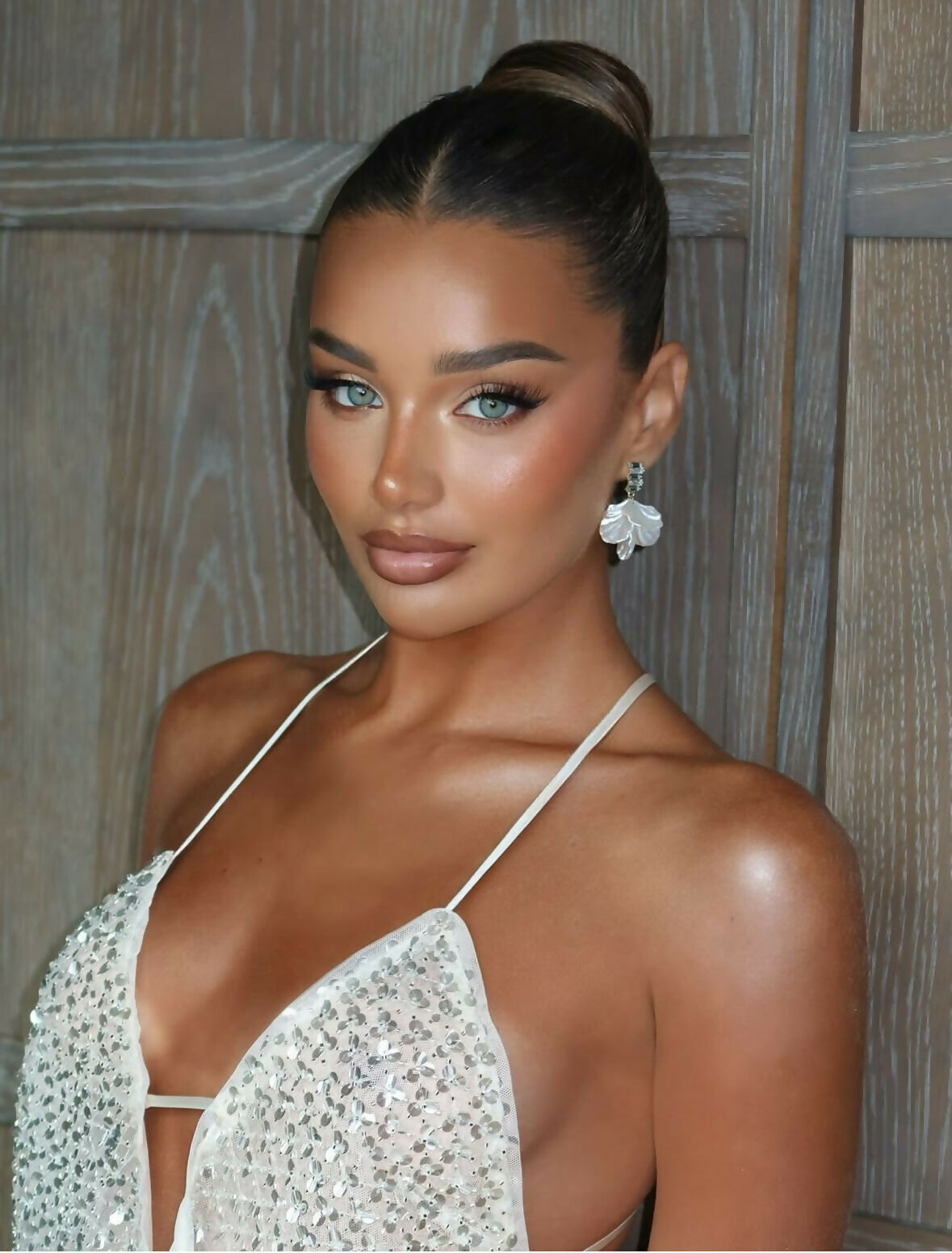 Sydney Lane Crystal Sequin Quartz Set Size XS & S