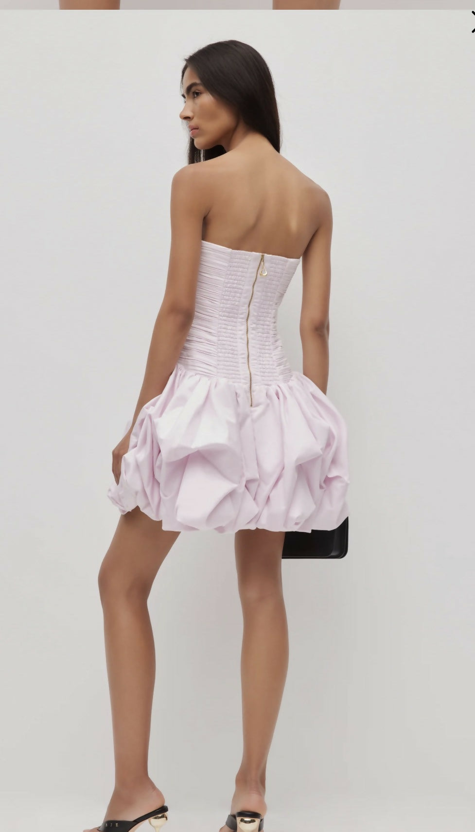 Aje Violette bubble hem mini dress Size Small