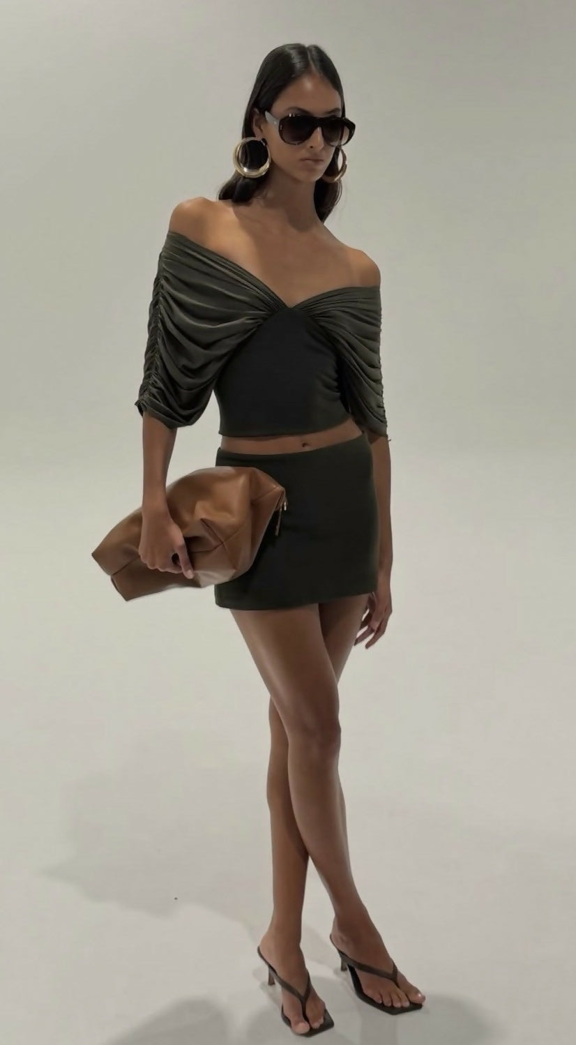 Ance gria Neve set Size XS (Top) / Size S (Skirt)