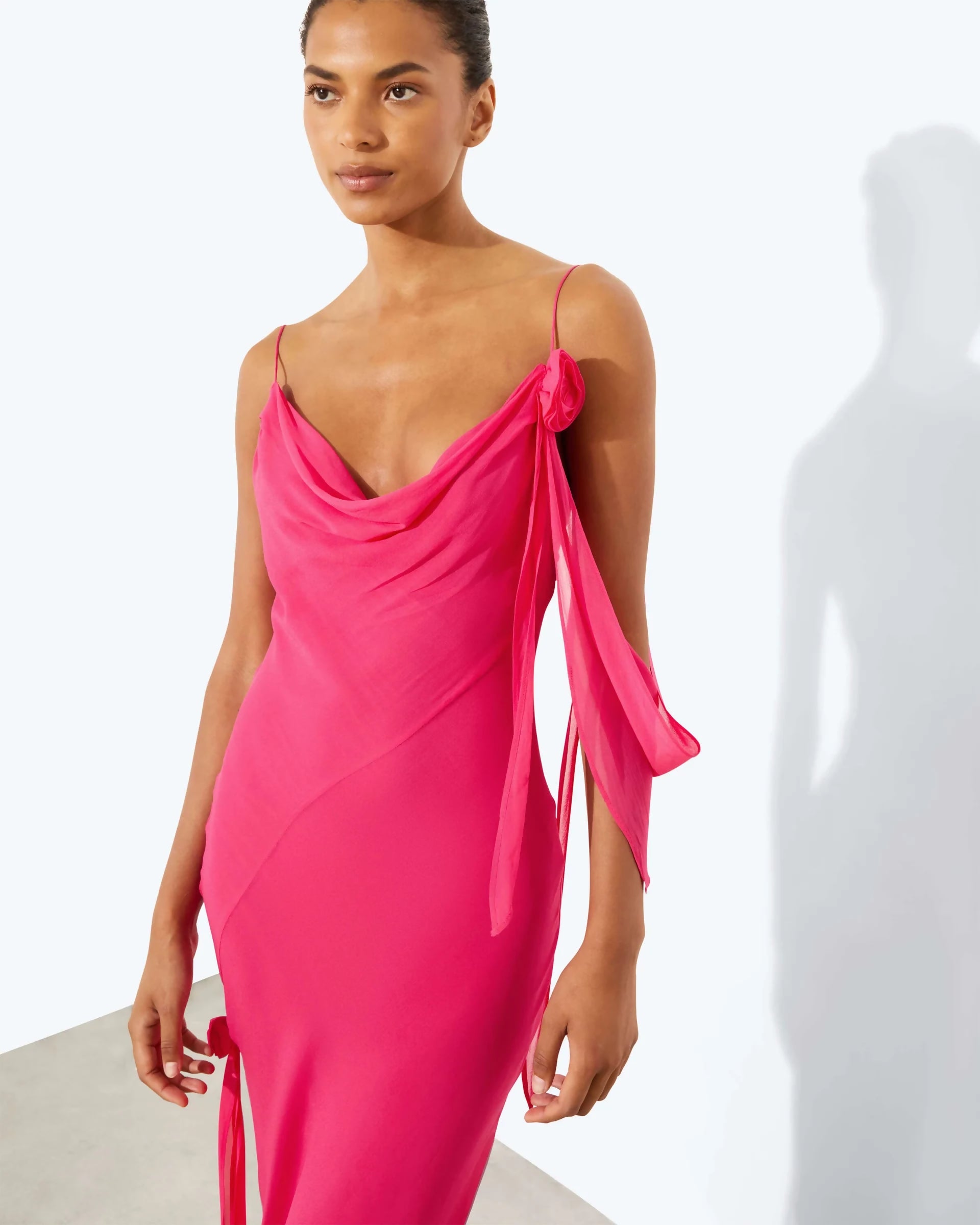 Rat & Boa Sirena Gown Pink